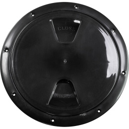 Смотровой лючок 203 мм (8") черный Osculati (20-207-20)